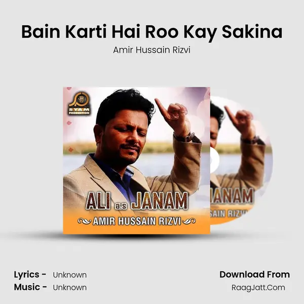 Bain Karti Hai Roo Kay Sakina MP3 Song by Amir Hussain Rizvi Cover