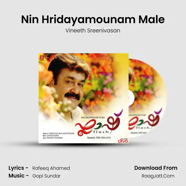 Nin Hridayamounam Male MP3 Song by Vineeth Sreenivasan Cover