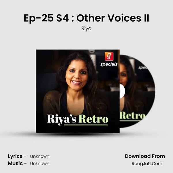 Ep-25 S4 : Other Voices II MP3 Song by Riya Cover