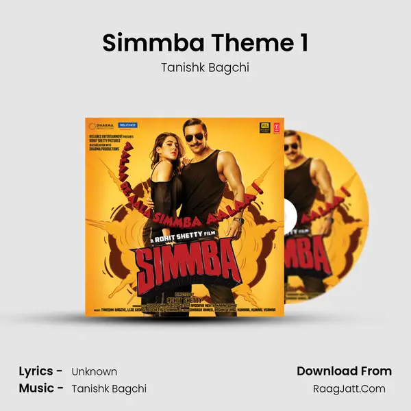 Simmba Theme 1 MP3 Song by Tanishk Bagchi Cover