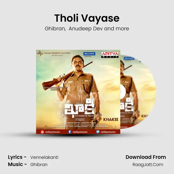 Tholi Vayase MP3 Song by Ghibran Cover