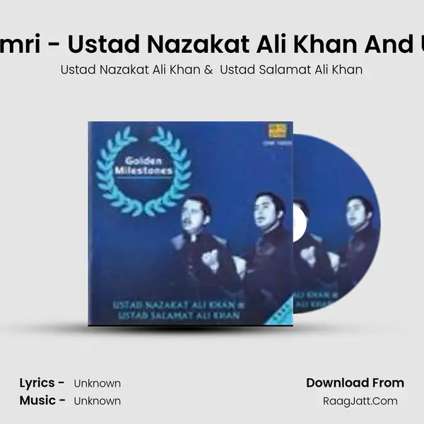 Saiya Bina Soona - Thumri - Ustad Nazakat Ali Khan And Ustad Salamat Ali Khan MP3 Song by Ustad Nazakat Ali Khan Cover