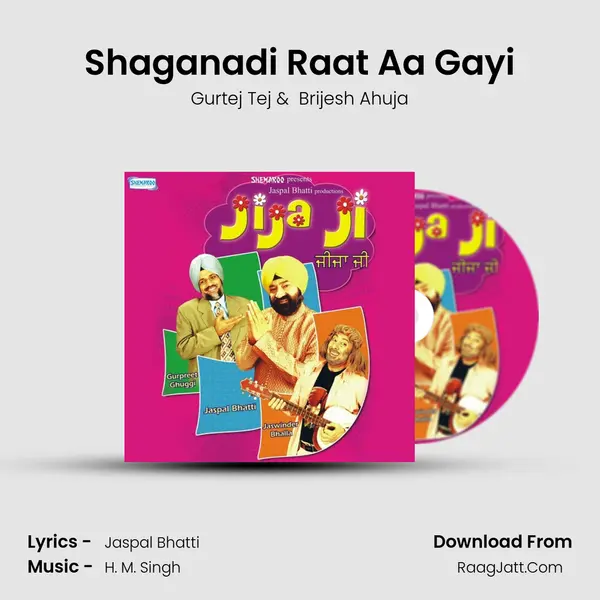 Shaganadi Raat Aa Gayi MP3 Song by Gurtej Tej Cover