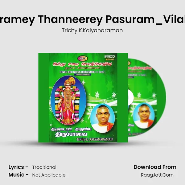 Ambaramey Thanneerey Pasuram_Vilakaurai MP3 Song by Trichy K.Kalyanaraman Cover