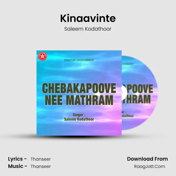 Kinaavinte MP3 Song by Saleem Kodathoor Cover