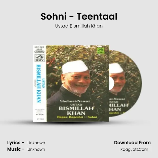Sohni - Teentaal MP3 Song by Ustad Bismillah Khan Cover