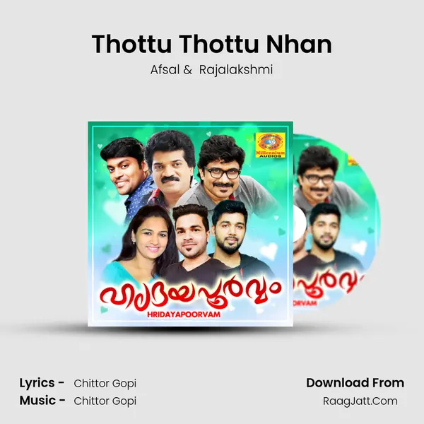 Thottu Thottu Nhan MP3 Song by Afsal Cover
