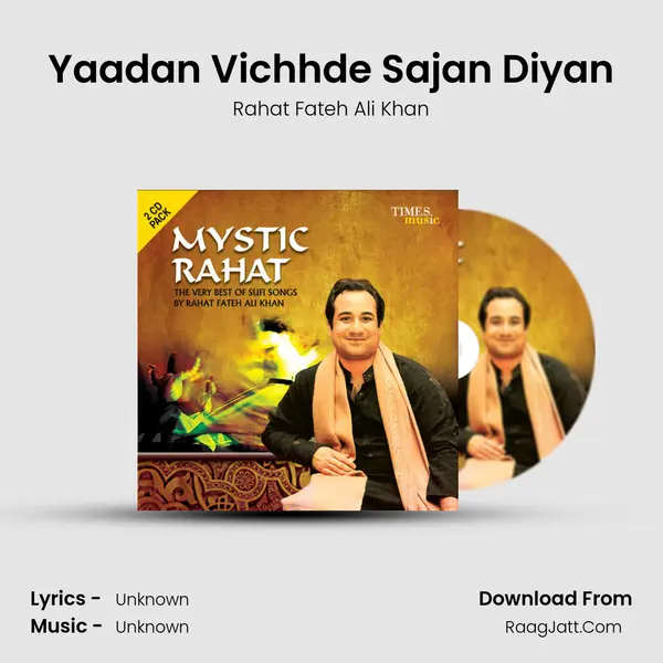 Yaadan Vichhde Sajan Diyan MP3 Song by Rahat Fateh Ali Khan Cover