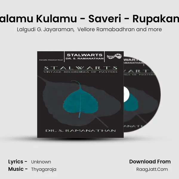 Palamu Kulamu - Saveri - Rupakam (Live) MP3 Song by Lalgudi G. Jayaraman Cover