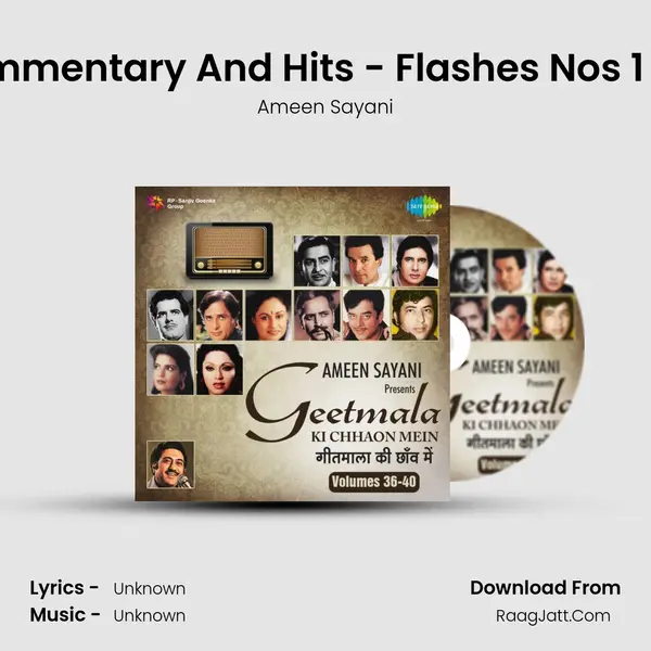 Commentary And Hits - Flashes Nos 1 To 1 MP3 Song by Ameen Sayani Cover