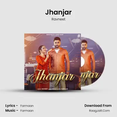 Jhanjar MP3 Song by Ravneet Cover