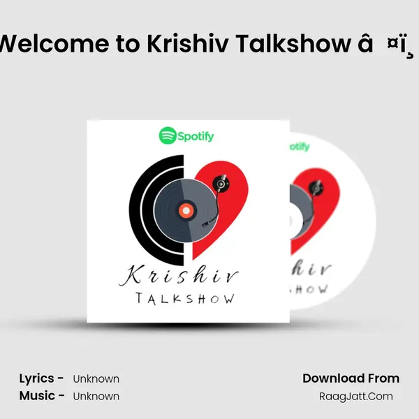 Welcome to Krishiv Talkshow â¤ï¸ Cover
