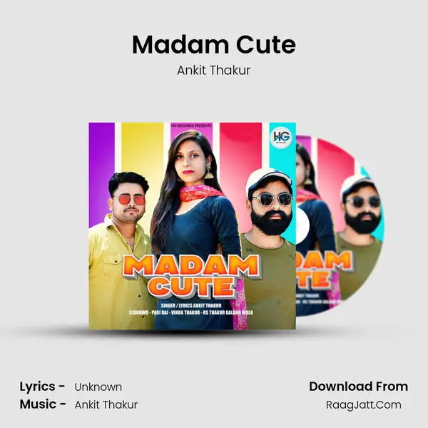 Madam Cute MP3 Song by Ankit Thakur Cover