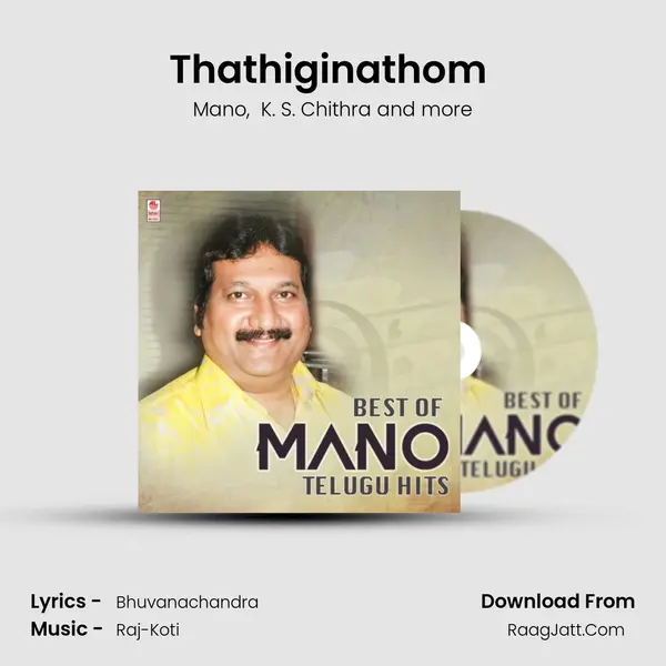 Thathiginathom (From "Bangaru Bullodu") Cover