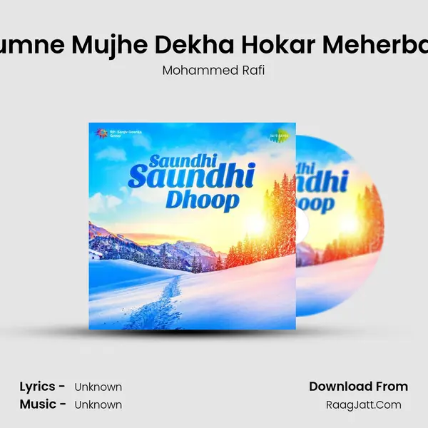 Tumne Mujhe Dekha Hokar Meherban Cover