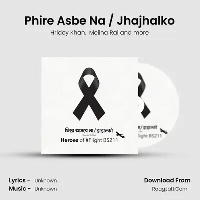 Phire Asbe Na / Jhajhalko MP3 Song by Hridoy Khan Cover