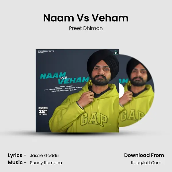 Naam Vs Veham MP3 Song by Preet Dhiman Cover