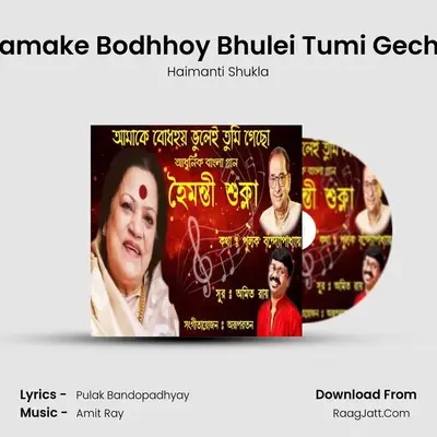 Aamake Bodhhoy Bhulei Tumi Gecho - Haimanti Shukla