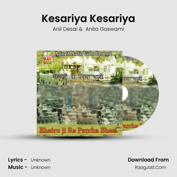 Kesariya Kesariya MP3 Song by Anil Desai Cover