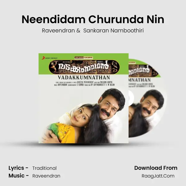 Neendidam Churunda Nin MP3 Song by Raveendran Cover