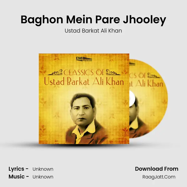 Baghon Mein Pare Jhooley MP3 Song by Ustad Barkat Ali Khan Cover
