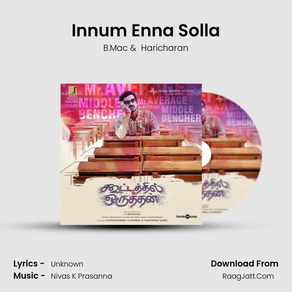 Innum Enna Solla MP3 Song by B.Mac Cover