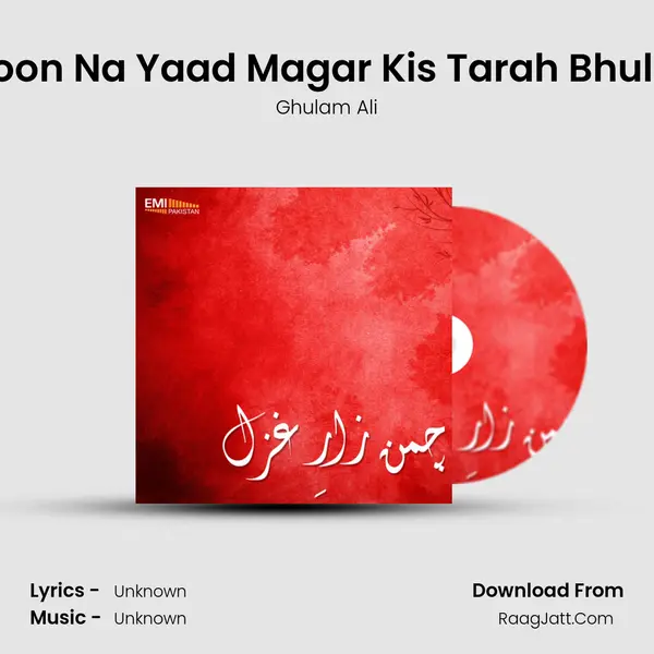 Karoon Na Yaad Magar Kis Tarah Bhulaun MP3 Song by Ghulam Ali Cover