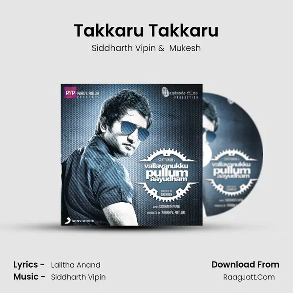 Takkaru Takkaru MP3 Song by Siddharth Vipin Cover