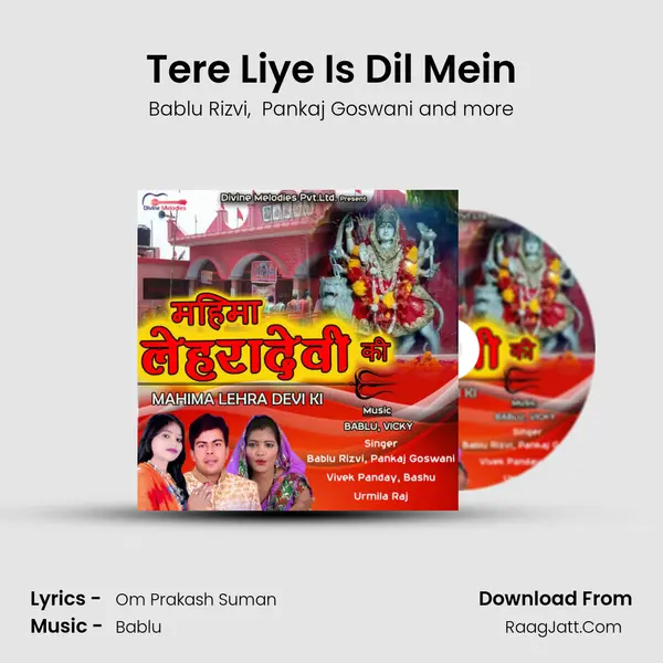 Tere Liye Is Dil Mein MP3 Song by Bablu Rizvi Cover