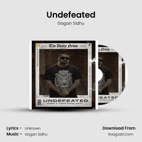 Undefeated MP3 Song by Gagan Sidhu Cover