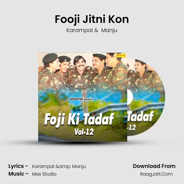 Fooji Jitni Kon MP3 Song by Karampal Cover