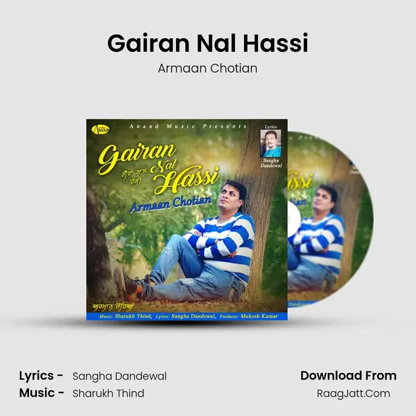 Gairan Nal Hassi MP3 Song by Armaan Chotian Cover