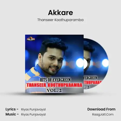 Akkare MP3 Song by Thanseer Koothuparamba Cover