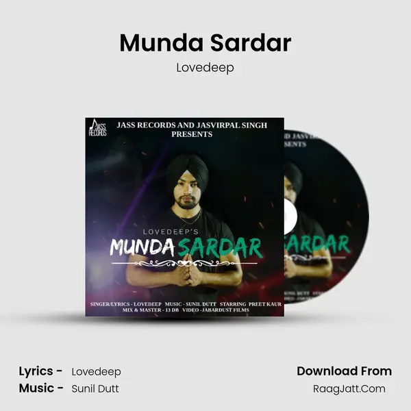 Munda Sardar MP3 Song by Lovedeep Cover