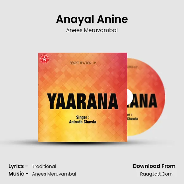 Anayal Anine MP3 Song by Anees Meruvambai Cover
