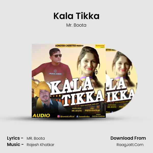 Kala Tikka MP3 Song by Mr. Boota Cover