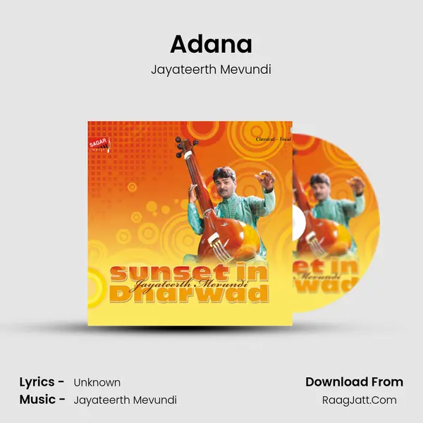 Adana MP3 Song by Jayateerth Mevundi Cover