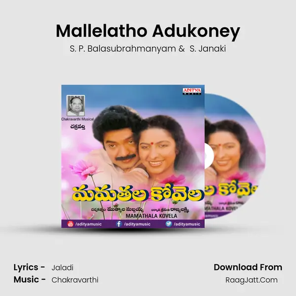 Mallelatho Adukoney MP3 Song by S. P. Balasubrahmanyam Cover