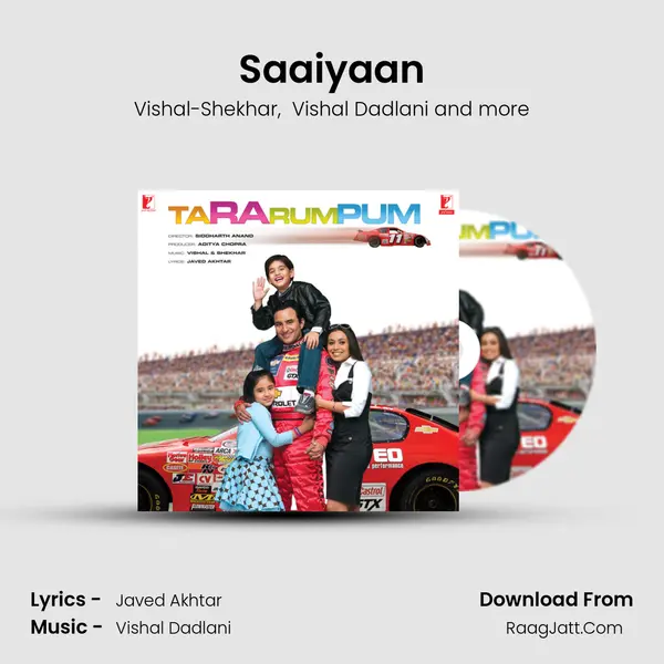 Saaiyaan MP3 Song by Vishal-Shekhar Cover