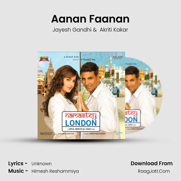 Aanan Faanan MP3 Song by Jayesh Gandhi Cover