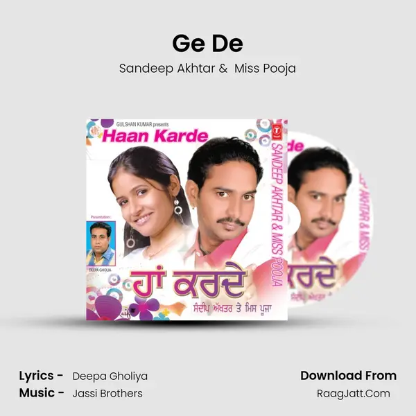Ge De MP3 Song by Sandeep Akhtar Cover