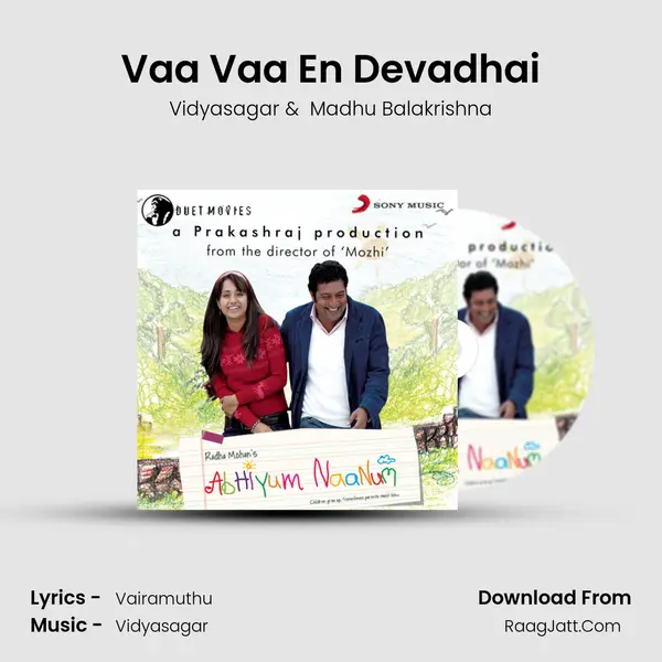 Vaa Vaa En Devadhai MP3 Song by Vidyasagar Cover