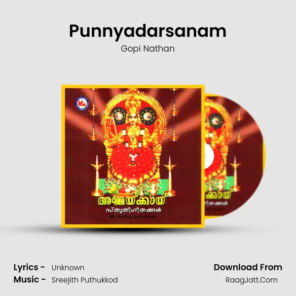 Punnyadarsanam MP3 Song by Gopi Nathan Cover