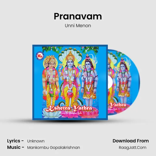 Pranavam MP3 Song by Unni Menon Cover