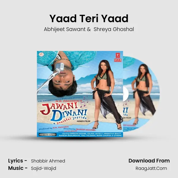 Yaad Teri Yaad MP3 Song by Abhijeet Sawant Cover
