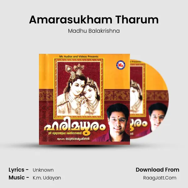Amarasukham Tharum MP3 Song by Madhu Balakrishna Cover