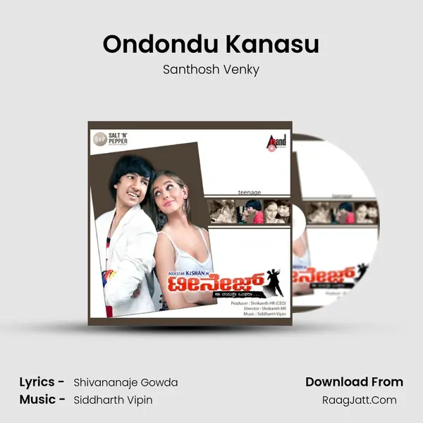 Ondondu Kanasu MP3 Song by Santhosh Venky Cover