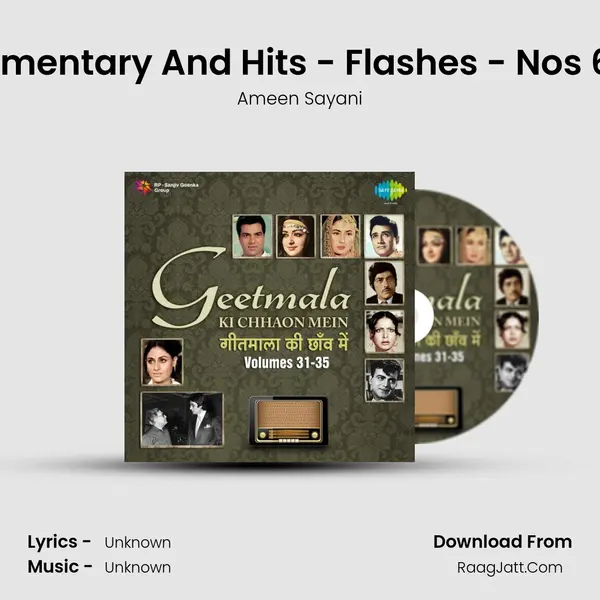 Commentary And Hits - Flashes - Nos 6 To 1 MP3 Song by Ameen Sayani Cover