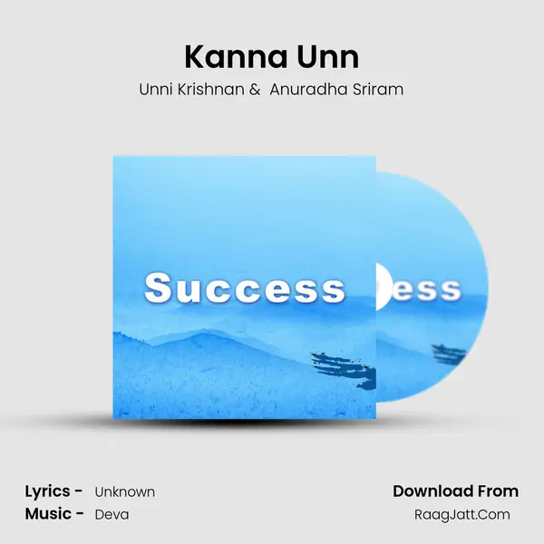 Kanna Unn MP3 Song by Unni Krishnan Cover