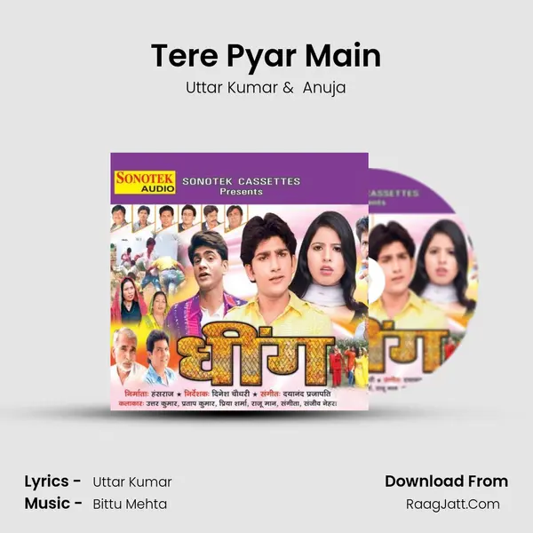 Tere Pyar Main MP3 Song by Uttar Kumar Cover
